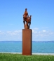 Preview: Rusty iron people artwork